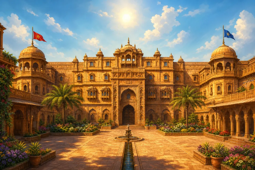 Fort Sumbarta courtyard